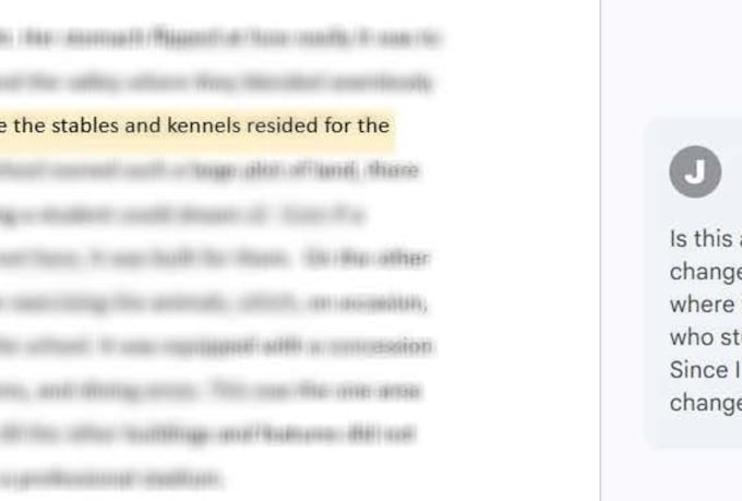 proofread and edit writings, papers, and books